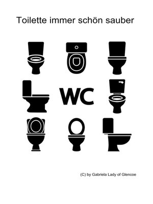 cover image of Toilette immer schön sauber